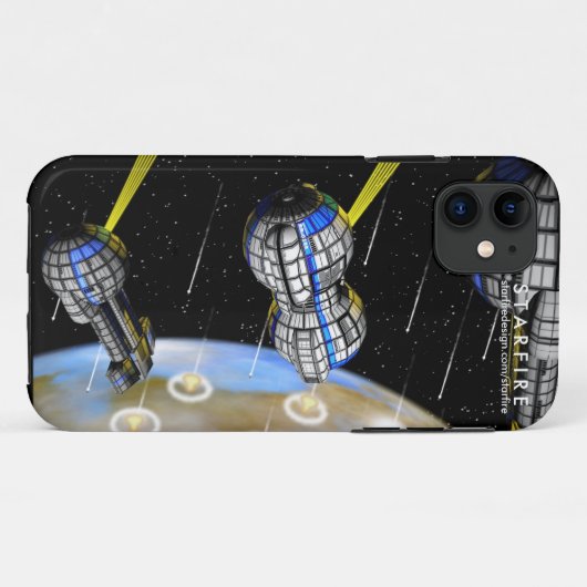 STARFIRE - Bombardment! Case-Mate iPhone Case (Achterkant (horizontaal))