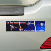 Starfire-bumpersticker 1 bumpersticker (Op auto)