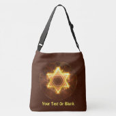 Starfire Fractal Crossbody Tas (Achterkant)