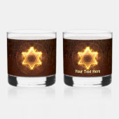 Starfire Fractal Magen Whisky Glas (Voorkant)
