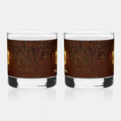 Starfire Fractal Magen Whisky Glas (Links)