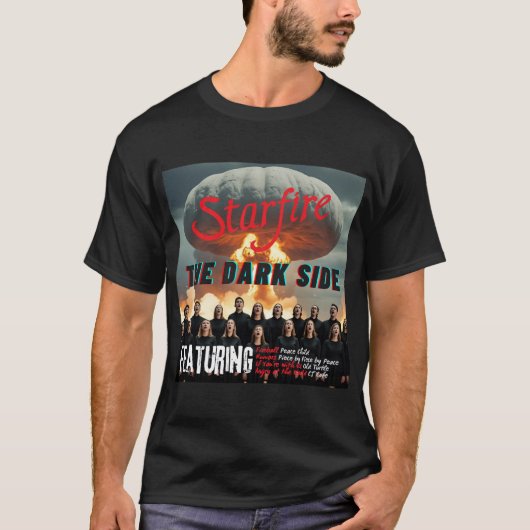 Starfire: het T-shirt van Dark Side (Voorkant)