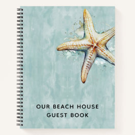 Starfish "1" Beach House Gastenboek Notitieboek