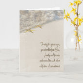 Starfish 25e Jubileum Kaart (Gele Bloem)