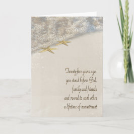 Starfish 25e Jubileum Kaart