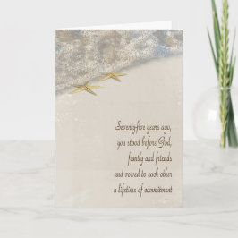 Starfish 75e Jubileum Kaart