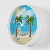 Starfish and Hammock op tropisch strand (Hoek)