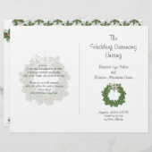 Starfish and Holly Tropical Kerstprogramma (Voorkant / Achterkant)