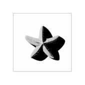 Starfish and Its Shadow Rubberstempel (Afrduk)