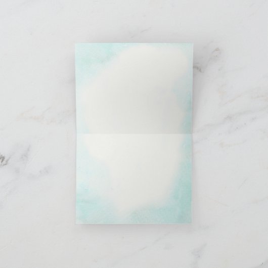 Starfish and Lace Dank je Bedankkaart (Binnen)