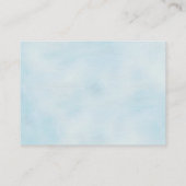 Starfish and Ribbon Online Response Card Informatiekaartje (Achterkant)