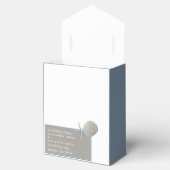 Starfish and Sand Dollar - Beach Weddenschap Bedankdoosjes (Geopend)