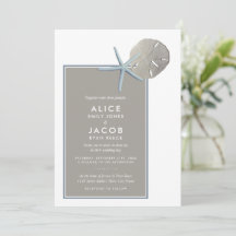 Starfish and Sand Dollar - Beach Weddenschap