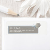Starfish and Sand Dollar - Beach Wedding Labels (Insitu)