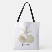 Starfish and Sea Shells Tote Bag (Voorkant)