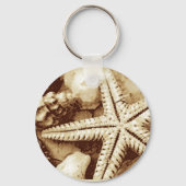 Starfish and Seashells Keychain (Voorkant)