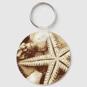 Starfish and Seashells Keychain (Achterkant)
