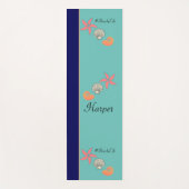 Starfish and Seashells Ocean Beach Life Yoga Mat (Voorkant)