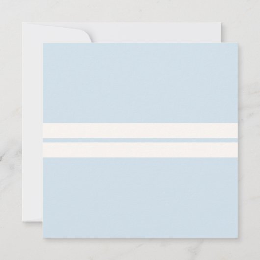 Starfish and Seashells on the Beach Wedding Invite Kaart (Achterkant)