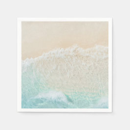 Starfish and Shells Tropical Beach Bridal Shower Servet