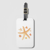 Starfish and the Small Ones Bagagelabel (Voorkant (verticaal))