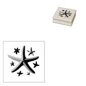 Starfish and the Small Ones Rubberstempel (Gestempeld)