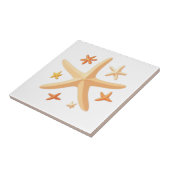 Starfish and the Small Ones Tegeltje (Zijkant)