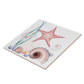 Starfish, Aqua Beach Summer Tegeltje (Zijkant)