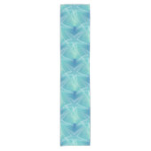 Starfish Aqua Blue Zee Beach Table Runner Korte Tafelloper (Voorkant)
