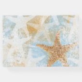 Starfish Artwork Vacking Rental Guest Book Gastenboek (Achterkant)