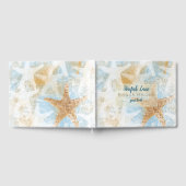 Starfish Artwork Vacking Rental Guest Book Gastenboek (Volledig)