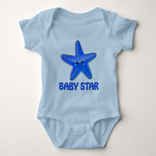 Starfish Baby Star Baby Blue T-shirt