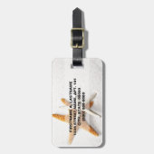 Starfish Bagagelabel (Voorkant verticaal)