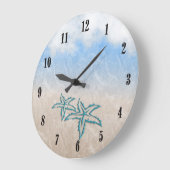 Starfish Beach Blue Grote Klok (Hoek)