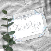 Starfish Beach bruiloft Hartelijk dank Bedankkaart