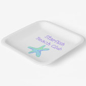 Starfish Beach Club Papieren Bordje (Gebogen)