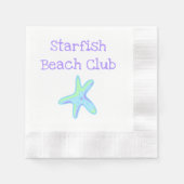 Starfish Beach Club Servet (Voorkant)