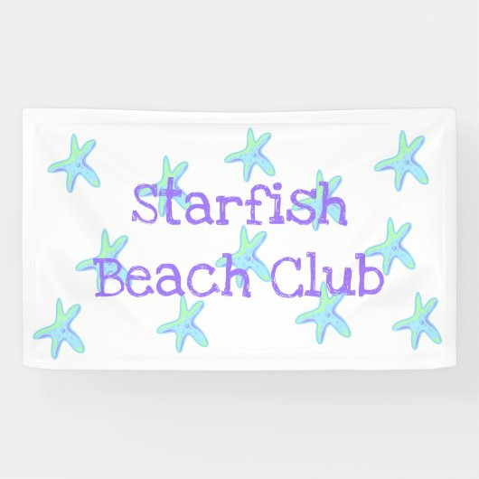 Starfish Beach Club Spandoek (Horizontaal)
