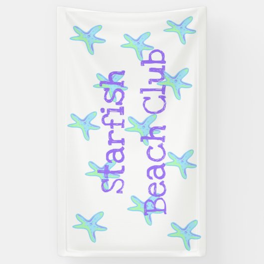 Starfish Beach Club Spandoek (Verticaal)