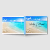 Starfish Beach Custom Wedding Guest Book Gastenboek (Volledig)