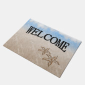 Starfish Beach Deurmat (Schuin)