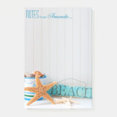 Starfish Beach gepersonaliseerd Post-it® Notes (Voorkant)