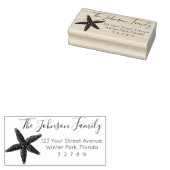 Starfish Beach House Cadeau retour adres stempel (Gestempeld)