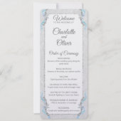 Starfish Beach huwelijksceremonie programma (Voorkant)