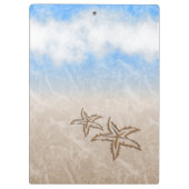 Starfish Beach Klembord (Achterkant)
