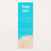 Starfish Beach Oceaan Yoga Mat (Voorkant)