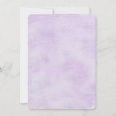 Starfish Beach Orchid en Turquoise Kaart (Achterkant)