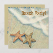 Starfish Beach party! Kaart (Voorkant / Achterkant)