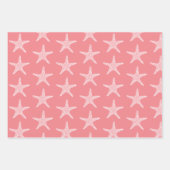 Starfish Beach Summer Weddentern Inpakpapier Vel (Voorkant 2)