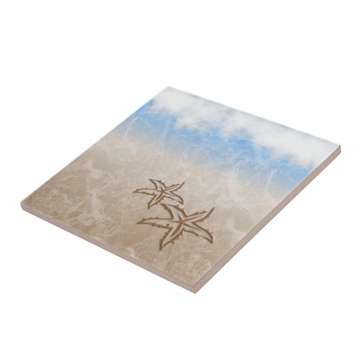 Starfish Beach Tegeltje (Zijkant)